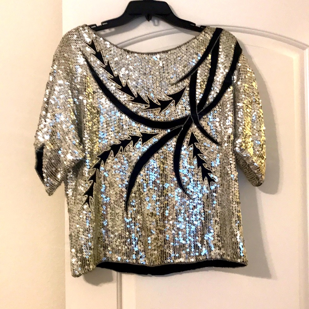 Joseph Le Bon Sequinned Blouse